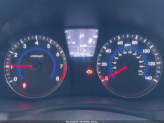 46106105 :رقم المزاد ، KMHCT4AE3DU537977 vin ، 2013 Hyundai Accent Gls مزاد بيع