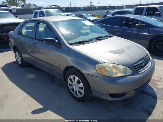 46106108 :رقم المزاد ، 1NXBR32E43Z105349 vin ، 2003 Toyota Corolla Ce مزاد بيع