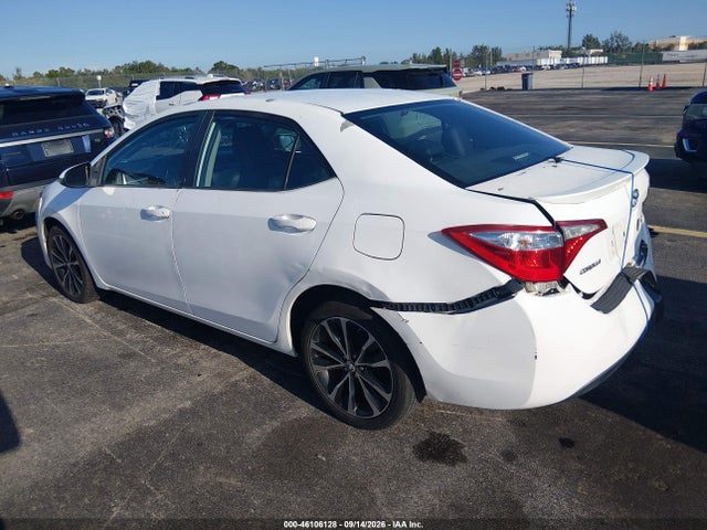 2016 Toyota Corolla S მანქანა იყიდება აუქციონზე, vin: 5YFBURHE1GP443968, აუქციონის ნომერი: 46106128