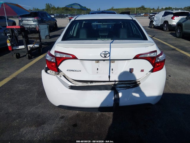2016 Toyota Corolla S მანქანა იყიდება აუქციონზე, vin: 5YFBURHE1GP443968, აუქციონის ნომერი: 46106128