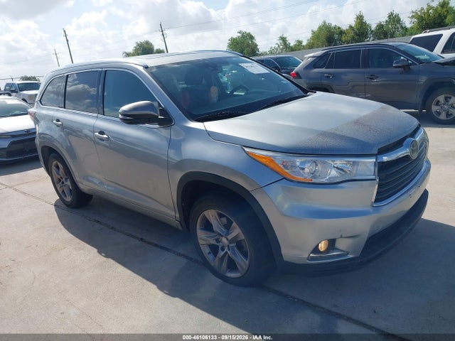 Продажа на аукционе авто 2014 Toyota Highlander Limited Platinum V6, vin: 5TDYKRFH8ES011668, номер лота: 46106133