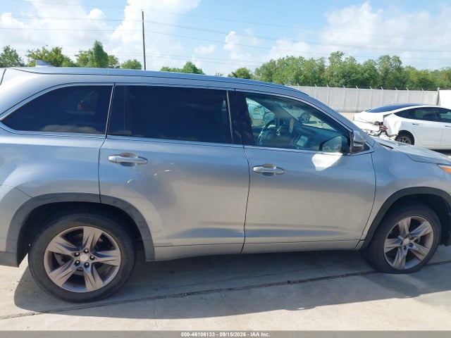 46106133 :رقم المزاد ، 5TDYKRFH8ES011668 vin ، 2014 Toyota Highlander Limited Platinum V6 مزاد بيع