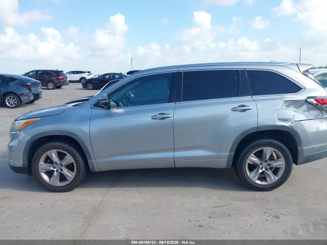 46106133 :رقم المزاد ، 5TDYKRFH8ES011668 vin ، 2014 Toyota Highlander Limited Platinum V6 مزاد بيع