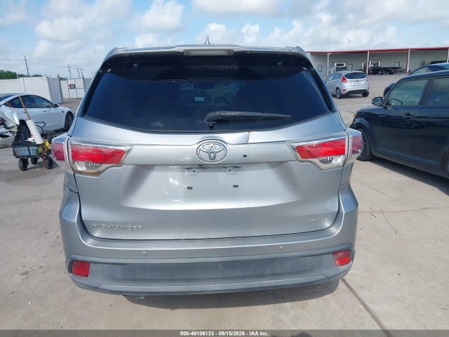 46106133 :رقم المزاد ، 5TDYKRFH8ES011668 vin ، 2014 Toyota Highlander Limited Platinum V6 مزاد بيع