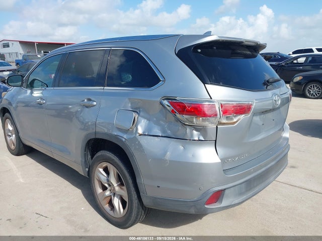 46106133 :رقم المزاد ، 5TDYKRFH8ES011668 vin ، 2014 Toyota Highlander Limited Platinum V6 مزاد بيع