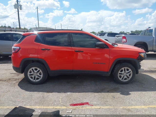 Aukcja sprzedaży 2018 Jeep Compass Sport Fwd, vin: 3C4NJCAB9JT204515, numer aukcji: 46106144