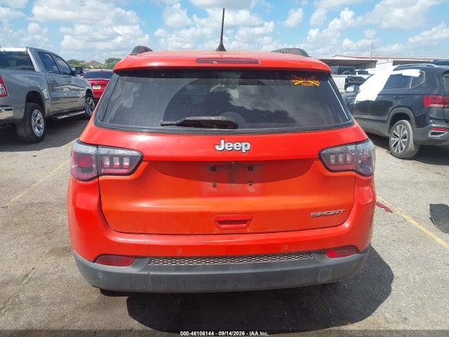 Aukcja sprzedaży 2018 Jeep Compass Sport Fwd, vin: 3C4NJCAB9JT204515, numer aukcji: 46106144