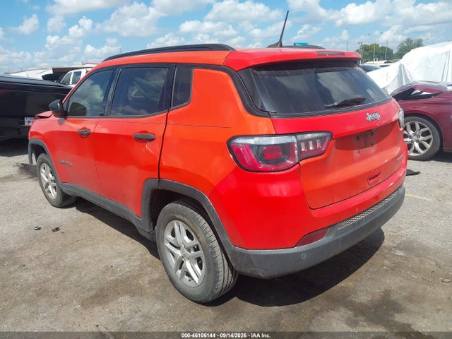 Aukcja sprzedaży 2018 Jeep Compass Sport Fwd, vin: 3C4NJCAB9JT204515, numer aukcji: 46106144