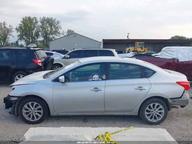 2019 Nissan Sentra Sv მანქანა იყიდება აუქციონზე, vin: 3N1AB7AP7KY352796, აუქციონის ნომერი: 46106172