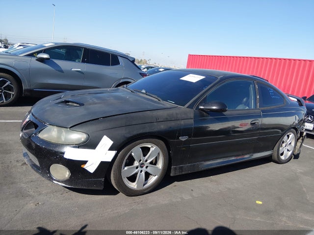 46106223 :رقم المزاد ، 6G2VX12U56L557895 vin ، 2006 Pontiac Gto مزاد بيع