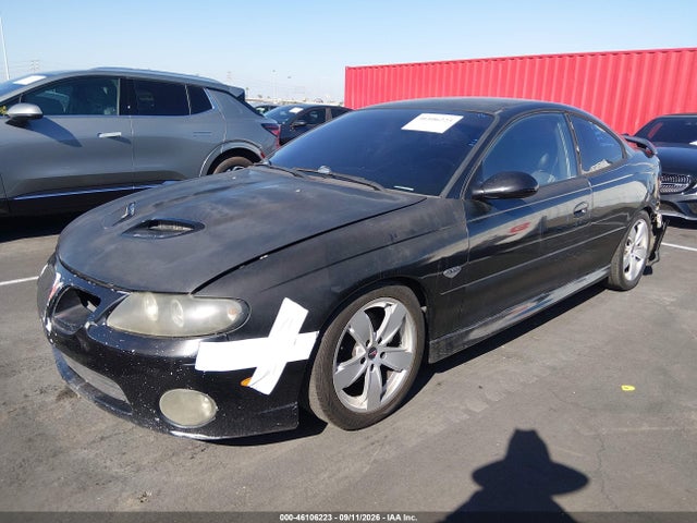 46106223 :رقم المزاد ، 6G2VX12U56L557895 vin ، 2006 Pontiac Gto مزاد بيع