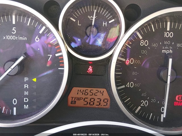 46106225 :رقم المزاد ، JM1NC25FX60115834 vin ، 2006 Mazda Mx-5 Touring مزاد بيع