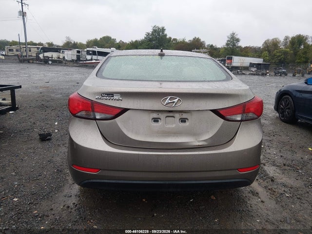 Aukcja sprzedaży 2016 Hyundai Elantra Se, vin: 5NPDH4AE7GH744705, numer aukcji: 46106228