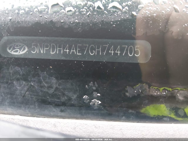 Aukcja sprzedaży 2016 Hyundai Elantra Se, vin: 5NPDH4AE7GH744705, numer aukcji: 46106228