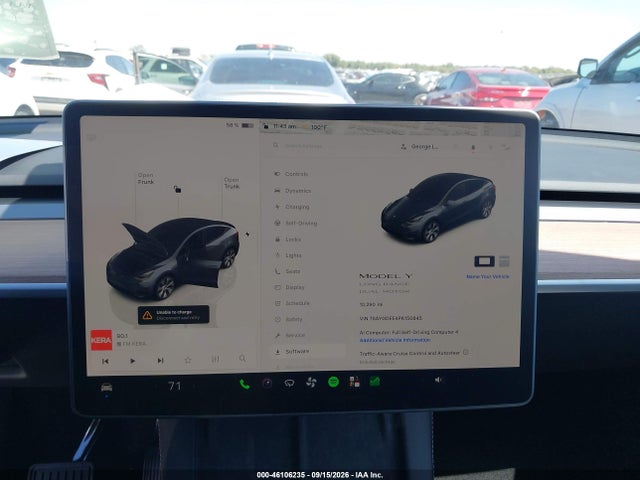 Aukcja sprzedaży 2023 Tesla Model Y, vin: 7SAYGDEE4PA150845, numer aukcji: 46106235