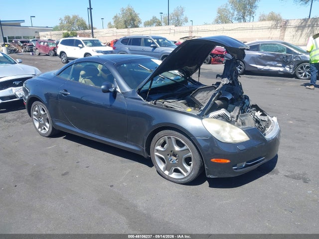 2008 Lexus Sc 430 მანქანა იყიდება აუქციონზე, vin: JTHFN45Y789019412, აუქციონის ნომერი: 46106237