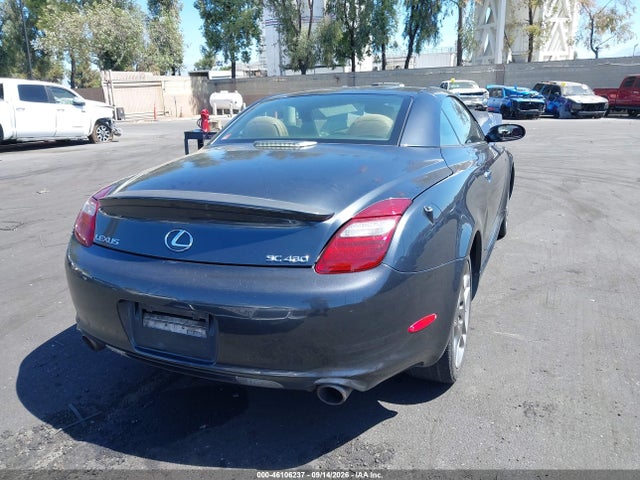 2008 Lexus Sc 430 მანქანა იყიდება აუქციონზე, vin: JTHFN45Y789019412, აუქციონის ნომერი: 46106237