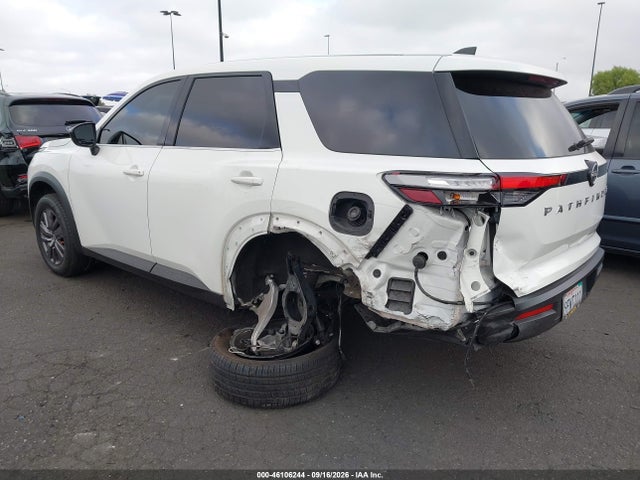 Продаж на аукціоні авто 2023 Nissan Pathfinder S Fwd, vin: 5N1DR3AA5PC251245, номер лоту: 46106244