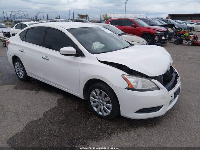 Продаж на аукціоні авто 2014 Nissan Sentra Sv, vin: 3N1AB7APXEL662619, номер лоту: 46106292
