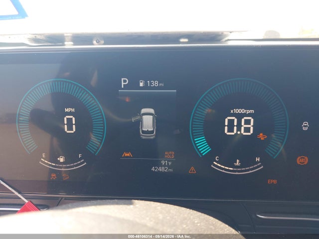 46106314 :رقم المزاد ، KM8HB3AB7SU321894 vin ، 2025 Hyundai Kona Sel مزاد بيع
