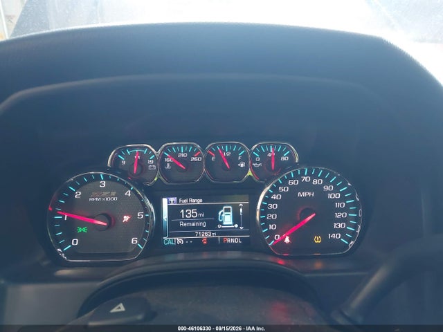 46106330 :رقم المزاد ، 3GCUKREC6HG511691 vin ، 2017 Chevrolet Silverado 1500 2lt مزاد بيع