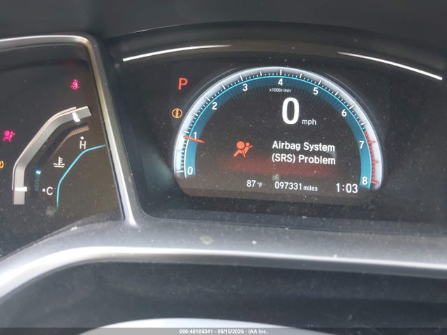 2016 Honda Civic Ex მანქანა იყიდება აუქციონზე, vin: 2HGFC2F77GH561045, აუქციონის ნომერი: 46106341