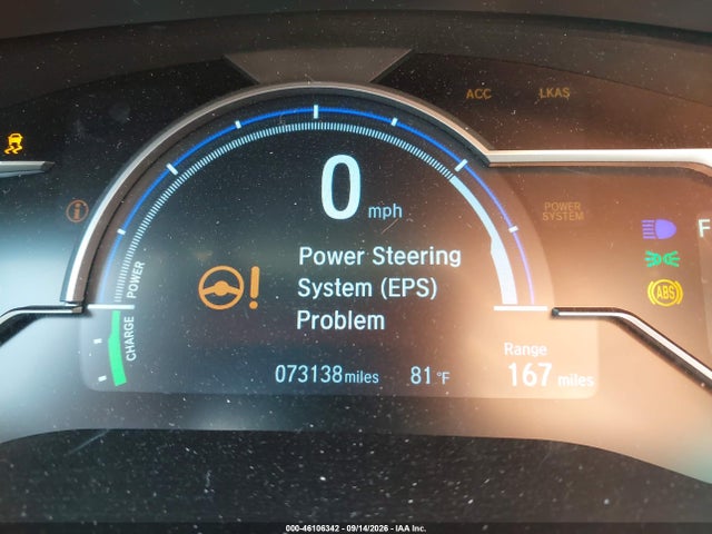 Aukcja sprzedaży 2019 Honda Clarity Plug-in Hybrid Touring, vin: JHMZC5F36KC006026, numer aukcji: 46106342