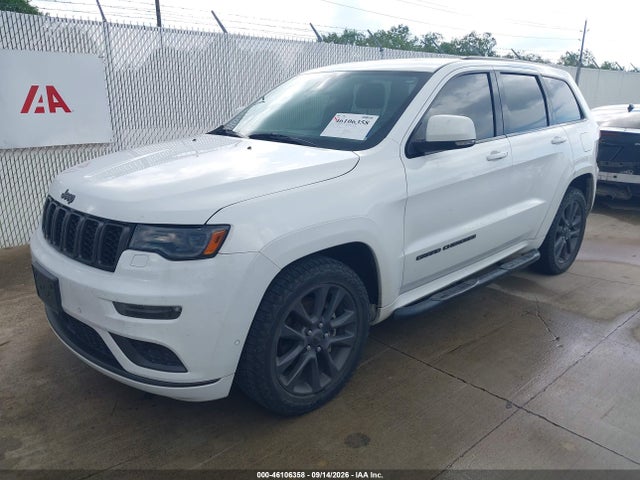 Продаж на аукціоні авто 2018 Jeep Grand Cherokee High Altitude 4x2, vin: 1C4RJECG6JC301561, номер лоту: 46106358