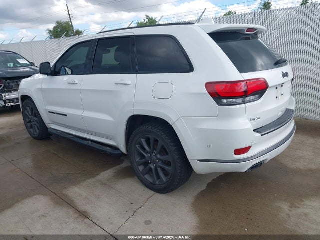 Продаж на аукціоні авто 2018 Jeep Grand Cherokee High Altitude 4x2, vin: 1C4RJECG6JC301561, номер лоту: 46106358