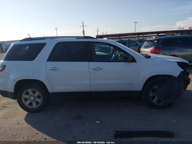Aukcja sprzedaży 2016 Gmc Acadia Sle-1, vin: 1GKKRNED9GJ142377, numer aukcji: 46106360