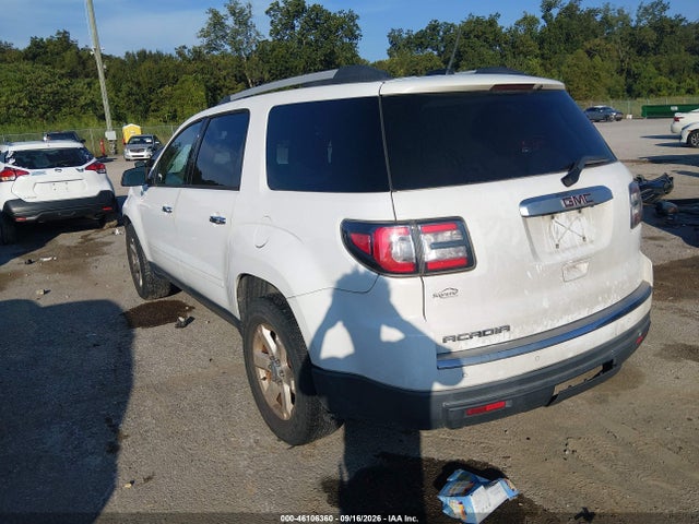 Aukcja sprzedaży 2016 Gmc Acadia Sle-1, vin: 1GKKRNED9GJ142377, numer aukcji: 46106360