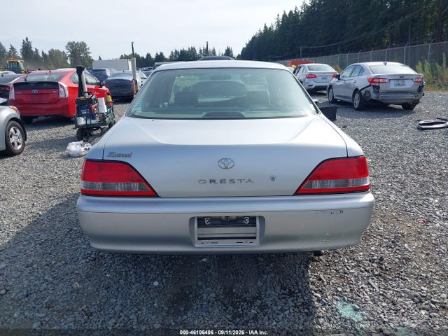 46106406 :رقم المزاد ، GX1006042500 vin ، 1997 Toyota Cresta مزاد بيع