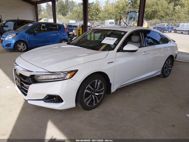 46106409 :رقم المزاد ، 1HGCV3F4XMA009414 vin ، 2021 Honda Accord Hybrid Ex مزاد بيع