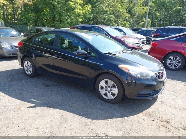2016 Kia Forte Lx მანქანა იყიდება აუქციონზე, vin: KNAFX4A68G5534860, აუქციონის ნომერი: 46106419