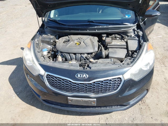 2016 Kia Forte Lx მანქანა იყიდება აუქციონზე, vin: KNAFX4A68G5534860, აუქციონის ნომერი: 46106419