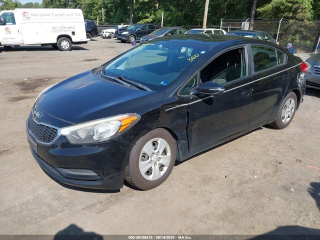 2016 Kia Forte Lx მანქანა იყიდება აუქციონზე, vin: KNAFX4A68G5534860, აუქციონის ნომერი: 46106419