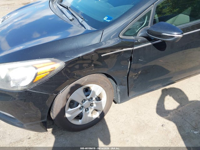 2016 Kia Forte Lx მანქანა იყიდება აუქციონზე, vin: KNAFX4A68G5534860, აუქციონის ნომერი: 46106419
