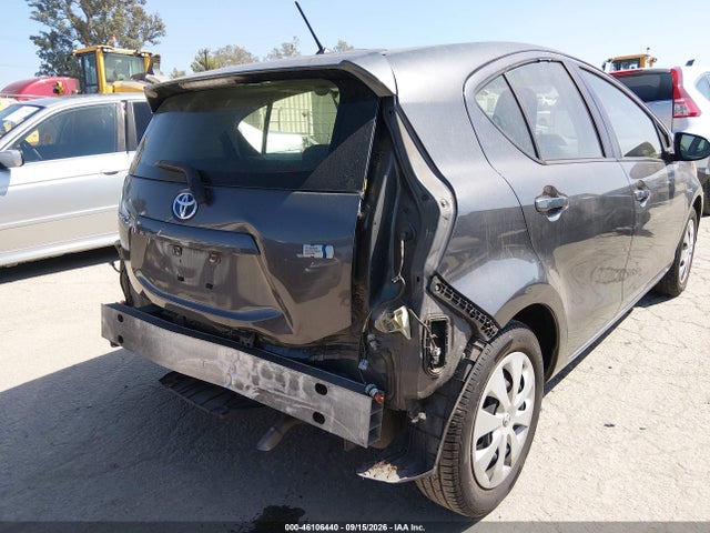 2014 Toyota Prius C One მანქანა იყიდება აუქციონზე, vin: JTDKDTB35E1076594, აუქციონის ნომერი: 46106440