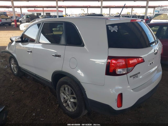 Продаж на аукціоні авто 2015 Kia Sorento Lx, vin: 5XYKT3A62FG592573, номер лоту: 46106499
