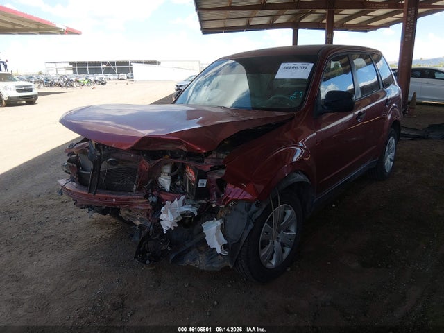 2010 Subaru Forester 2.5x მანქანა იყიდება აუქციონზე, vin: JF2SH6AC1AG722259, აუქციონის ნომერი: 46106501