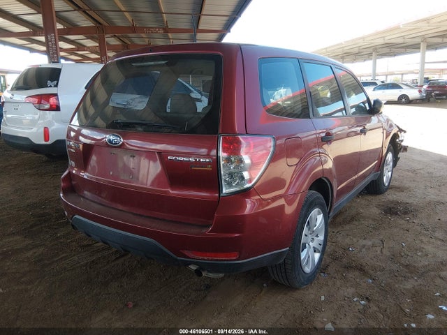 2010 Subaru Forester 2.5x მანქანა იყიდება აუქციონზე, vin: JF2SH6AC1AG722259, აუქციონის ნომერი: 46106501