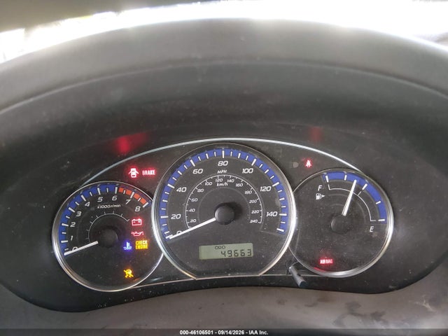 2010 Subaru Forester 2.5x მანქანა იყიდება აუქციონზე, vin: JF2SH6AC1AG722259, აუქციონის ნომერი: 46106501
