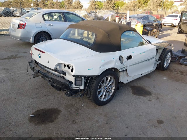 Aukcja sprzedaży 2003 Bmw Z4 2.5i, vin: 4USBT33493LS47613, numer aukcji: 46106532