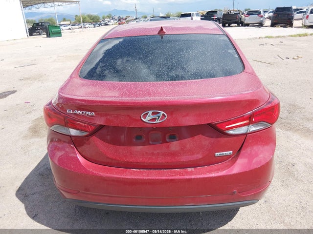 KMHDH4AEXEU168204 Hyundai Elantra Limited