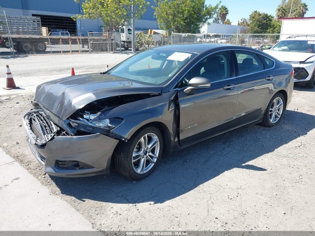 2016 Ford Fusion Hybrid Titanium მანქანა იყიდება აუქციონზე, vin: 3FA6P0RU6GR240374, აუქციონის ნომერი: 46106561