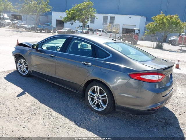 2016 Ford Fusion Hybrid Titanium მანქანა იყიდება აუქციონზე, vin: 3FA6P0RU6GR240374, აუქციონის ნომერი: 46106561