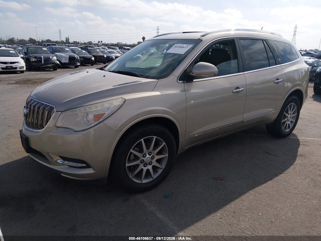 46106637 :رقم المزاد ، 5GAKRCKD4DJ130929 vin ، 2013 Buick Enclave Leather مزاد بيع