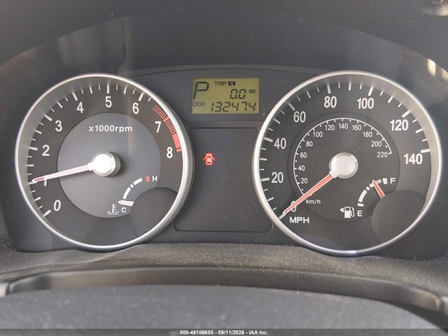 46106655 :رقم المزاد ، KMHCN46C36U023390 vin ، 2006 Hyundai Accent Gls مزاد بيع