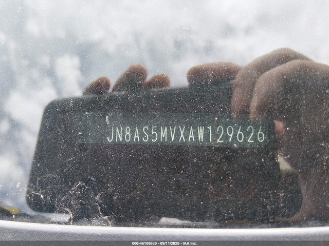 46106689 :رقم المزاد ، JN8AS5MVXAW129626 vin ، 2010 Nissan Rogue S مزاد بيع
