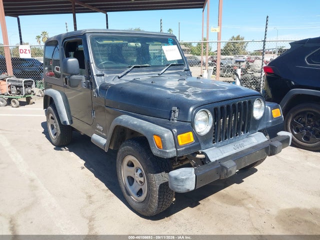 2004 Jeep Wrangler Sport Rhd მანქანა იყიდება აუქციონზე, vin: 1J4F449S04P717743, აუქციონის ნომერი: 46106693